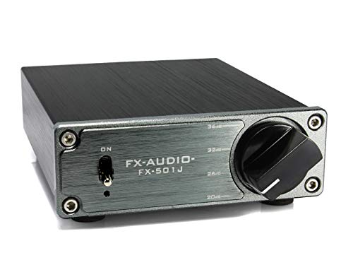 FXオーディオFX-501J モノラルアンプ2台強化電源TDK 2台音がいい FX AUDIO FX-AUDIO- FX-1001Jx2[ブラック] TPA3116 デジタル